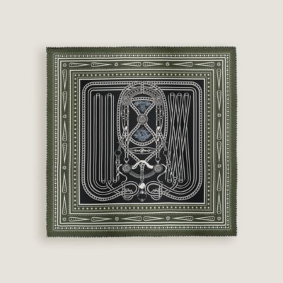 Grand Tralala bandana 55 - Black | Hermès Macau SAR